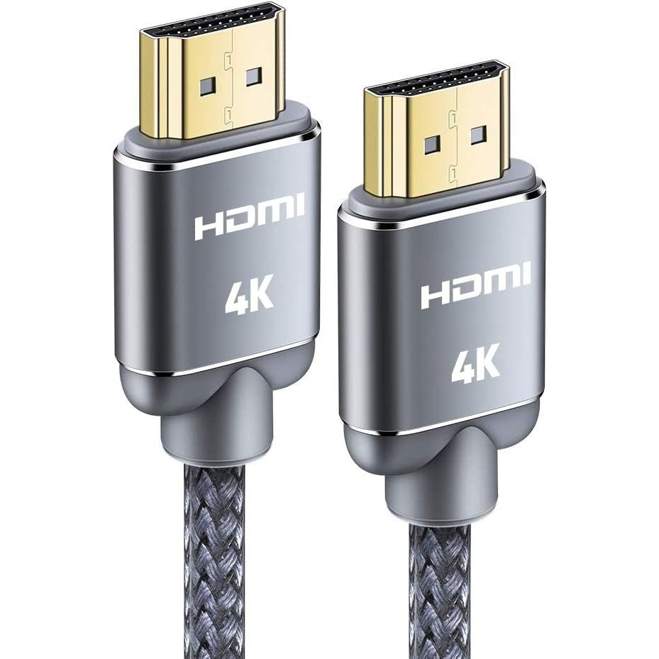 2m Braided HDMI Cable, 4K at 60Hz, 18Gbps - Just Closeouts Canada Inc.