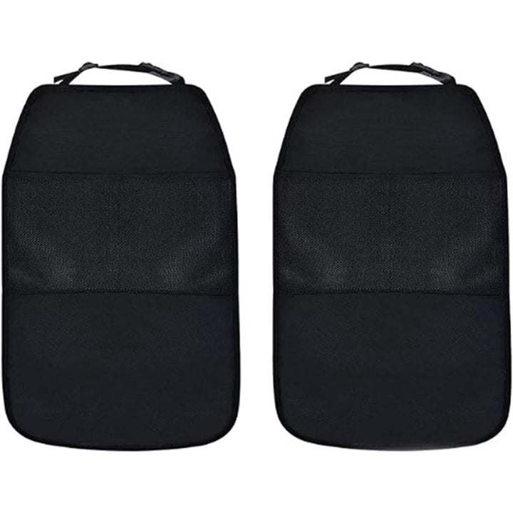 2PCS Car Seat Back Protectors with Adjustable Strap, Waterproof Seat Back Kick Pads for Car Truck SUV Van - Just Closeouts Canada Inc.