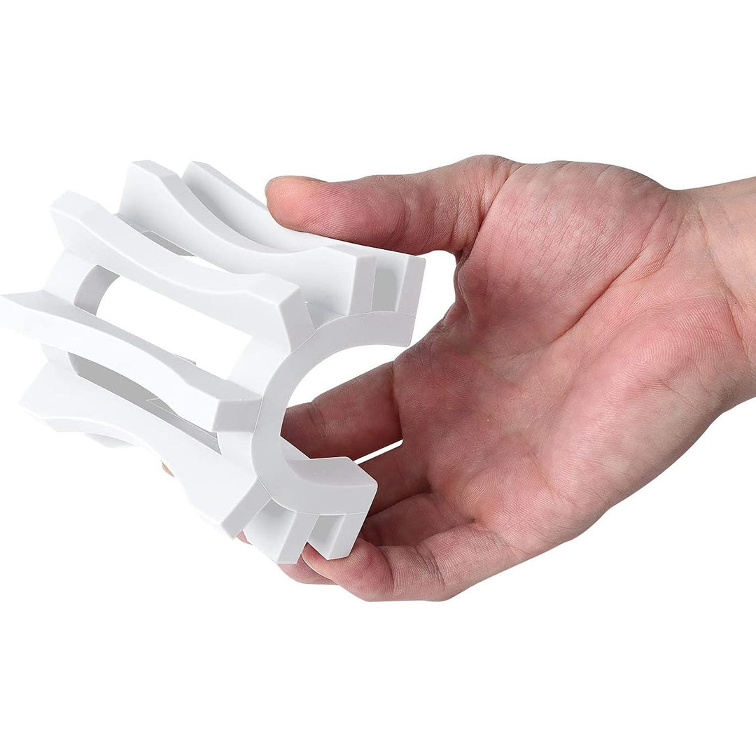 2Pcs Soap Dish Holder, Anti - Slide Bathroom Accessories Silicone Soap Case Saver, Sink Deck Bathtub Shower Dish Soap Drainer, Rectangular, Hand Craft, Silicone Holder for Soap, Sponges, Scrubber - Just Closeouts Canada Inc.