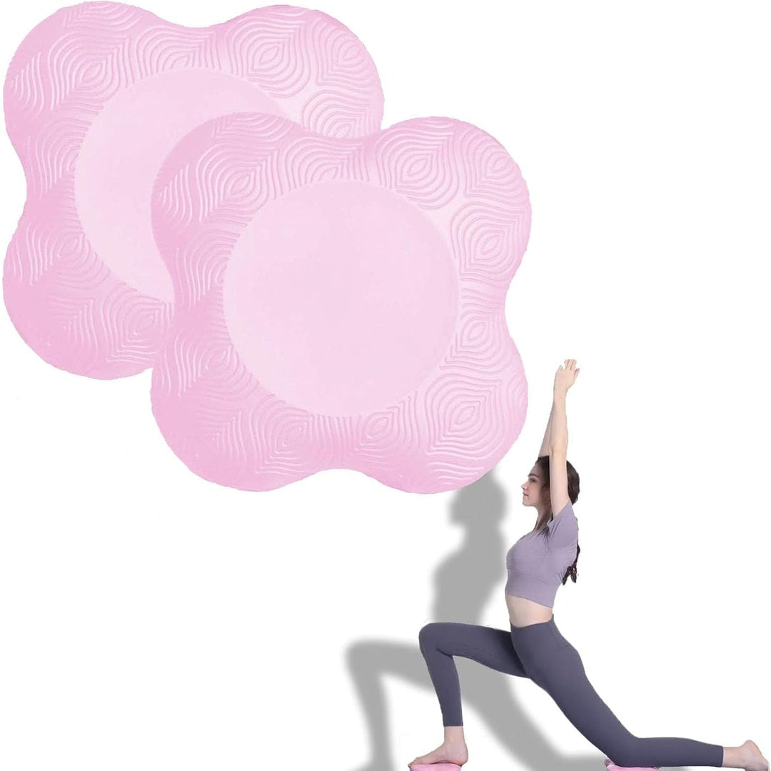 2PCS Yoga Knee Pads, Ultra Thick and Durable Kneeling Pad for Women/Men,Yoga Knee Pad Cushion for Fitness, Travel, Meditation, Kneeling, Balance, Floor, Pilates - Just Closeouts Canada Inc.