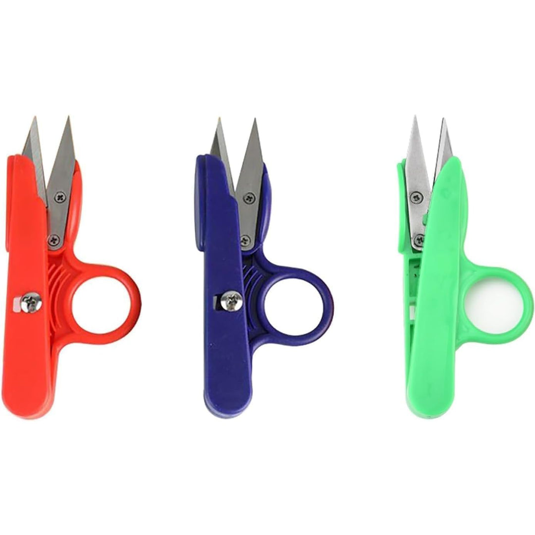 3 Assorted-Colour Stainless Steel Thread Snips - Just Closeouts Canada Inc.