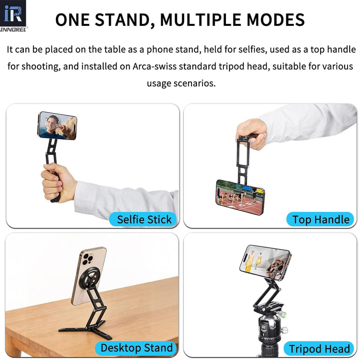 3-Axis Folding Magnetic Phone Stand with Arca-Swiss Base - Just Closeouts Canada Inc.X004YLIDJH