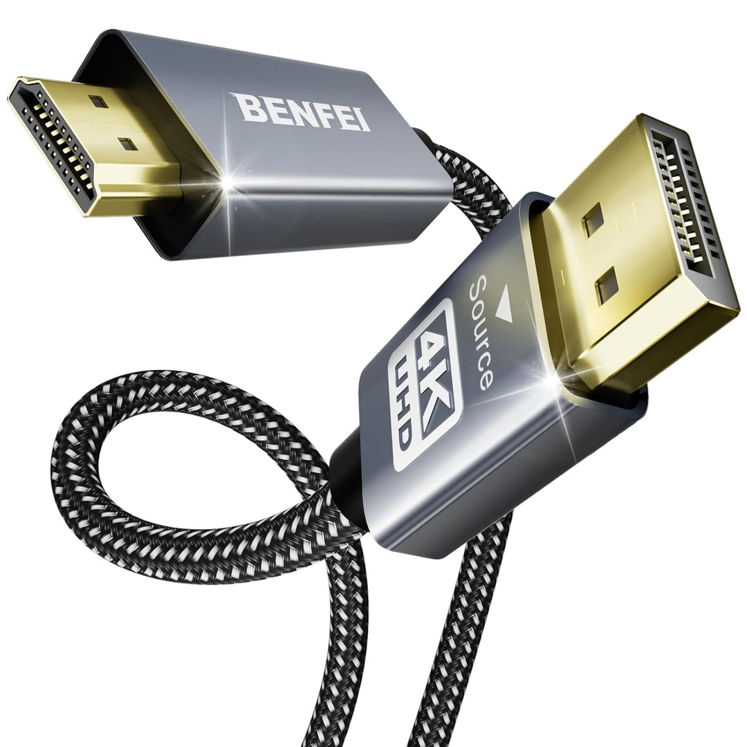 3-Foot DisplayPort to HDMI 4K Cable - Just Closeouts Canada Inc.