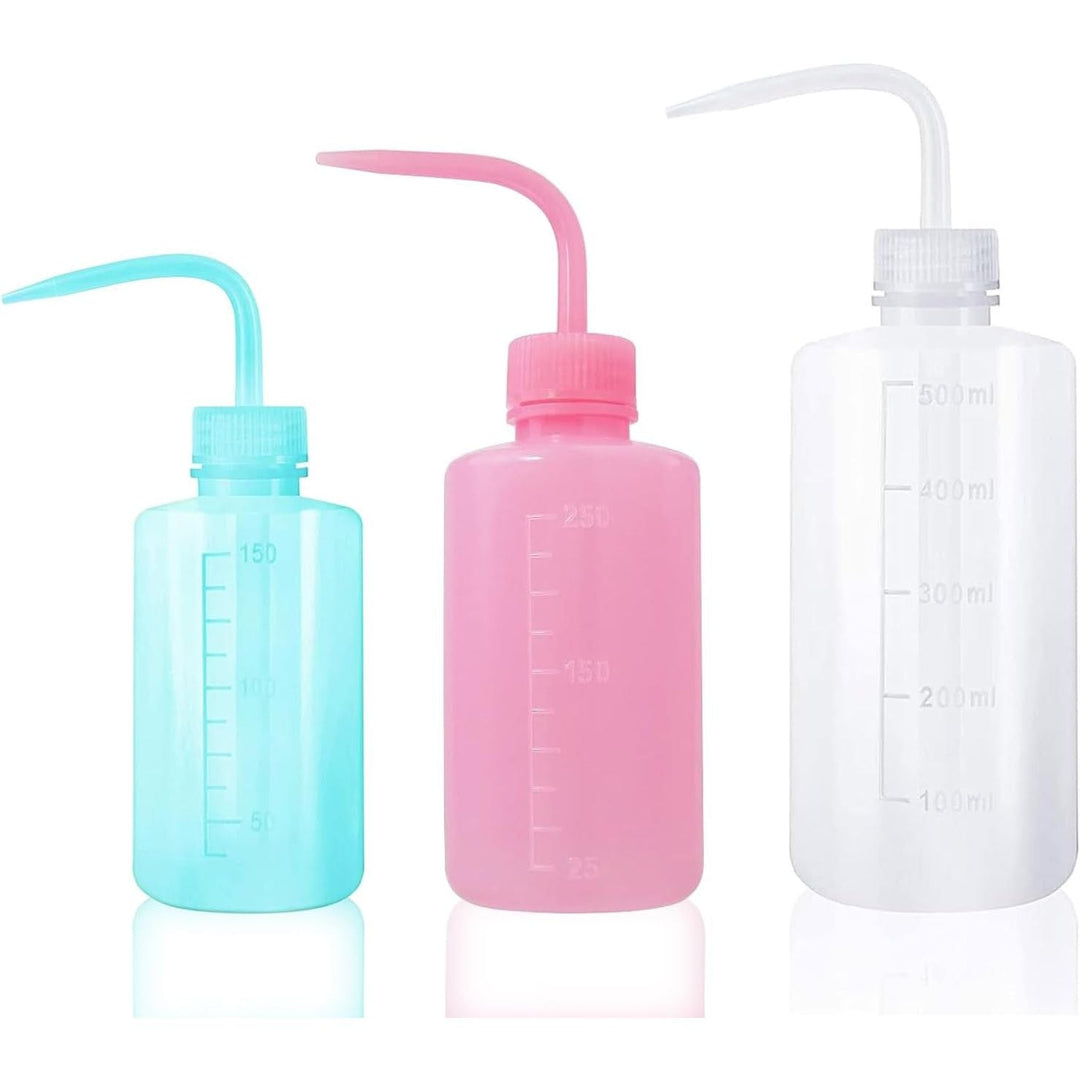 3 Narrow-Spout Squeeze Wash Bottles, 150/250/500 mL - Just Closeouts Canada Inc.