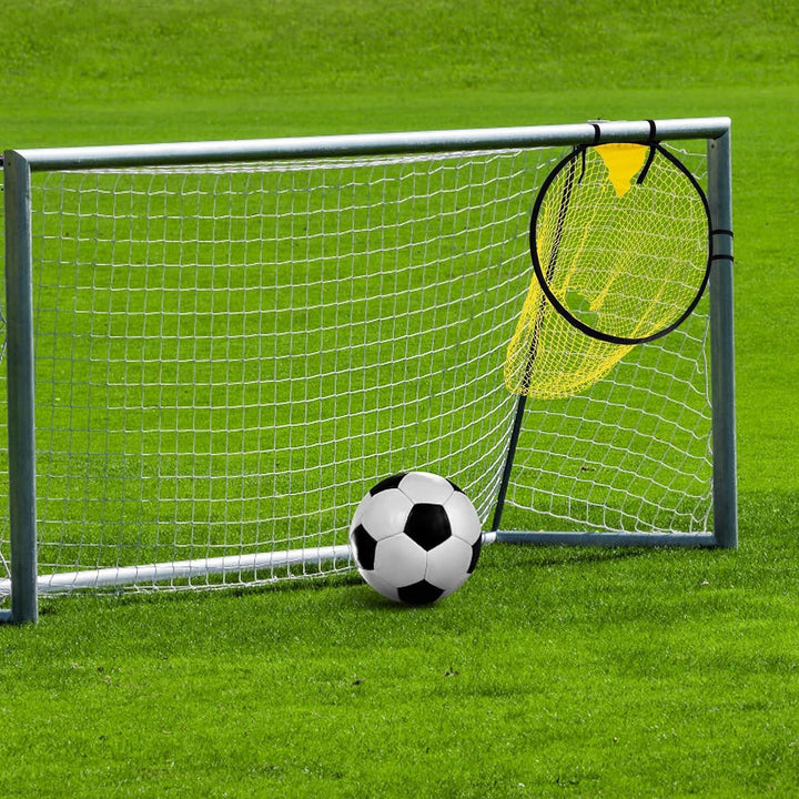 3 Yellow 45 cm Soccer Goal Target Nets - Just Closeouts Canada Inc.