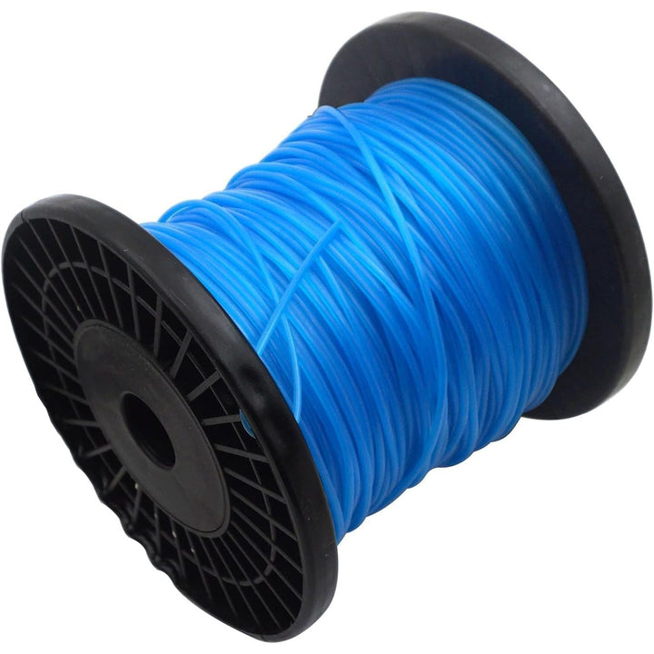 328ft String Trimmer Line Spool .065" (1.6mm) Blue Nylon Strimmer Cord for Garden Maintenance & Lawn Trimming Round Trimmer Line Fil Pour Debroussailleuse with Handy Storage Reel - Just Closeouts Canada Inc.