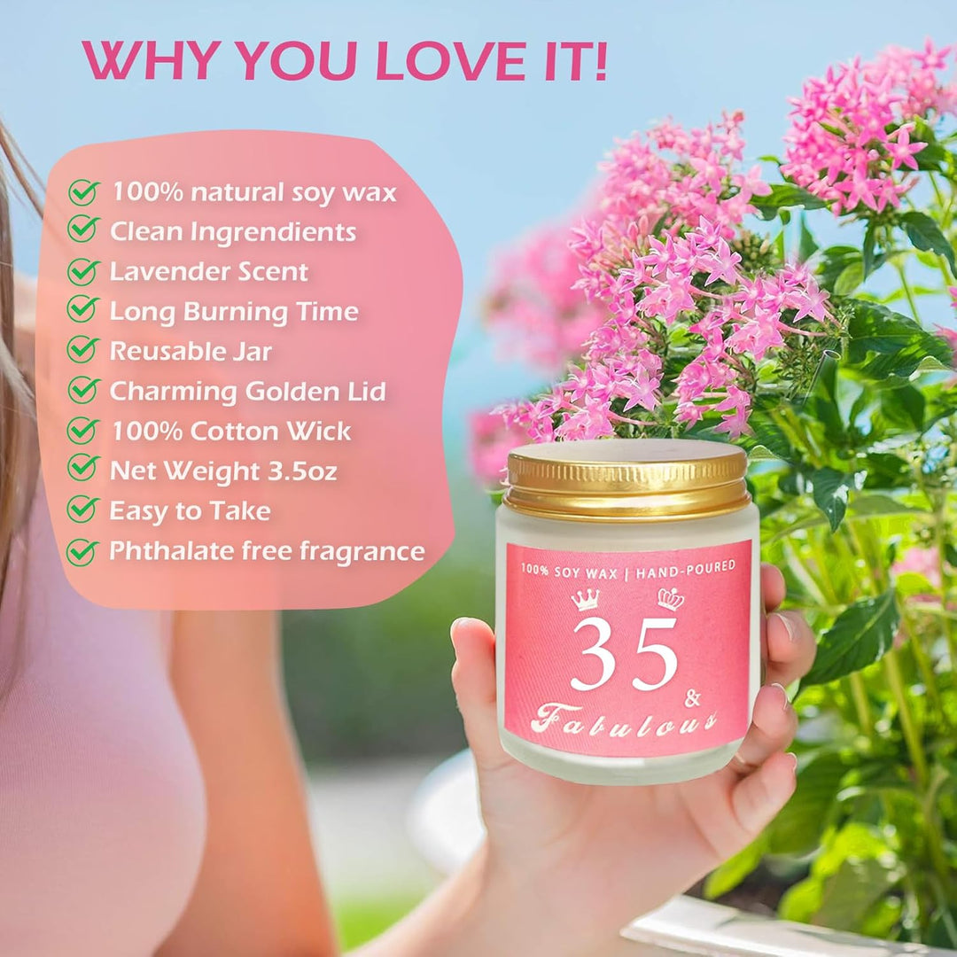 35th Birthday Gifts for Women Her, 35 Year Old Women Birthday Gifts, Happy 35th Birthday Basket Gifts Box for Best Friends Female Daughter Sister Her Girlfriend Coworker Bestie Women Birthday Unique - Just Closeouts Canada Inc.X0045XHLA1