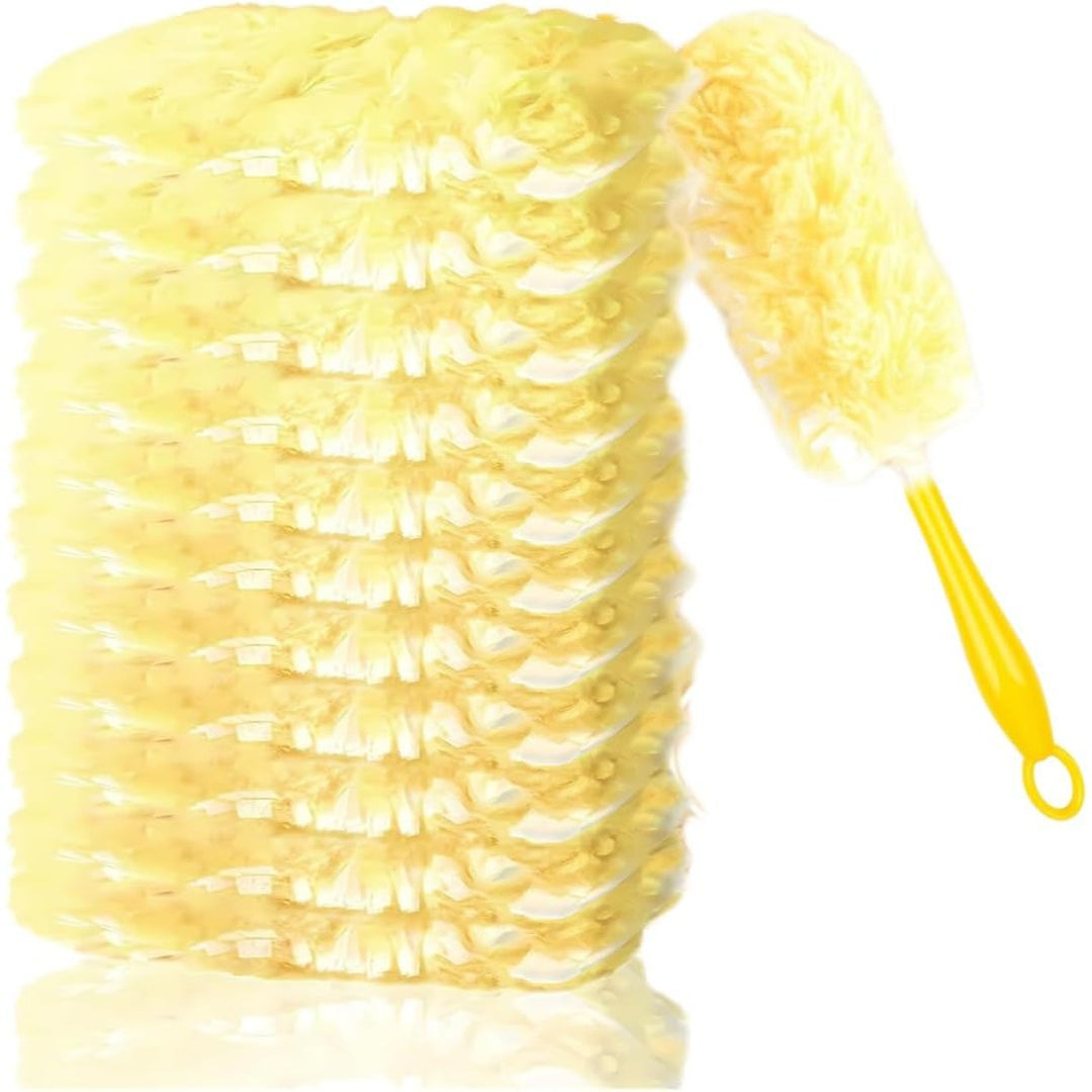36 Pack Disposable Duster Refills for Swiffer,360 Degree Heavy Duty Microfiber Duster Kit with 1 Handle,Multi - Surface Duster Refills for Furniture, Blinds, Ceiling Fans Cleaning - Just Closeouts Canada Inc.X004QV55TB