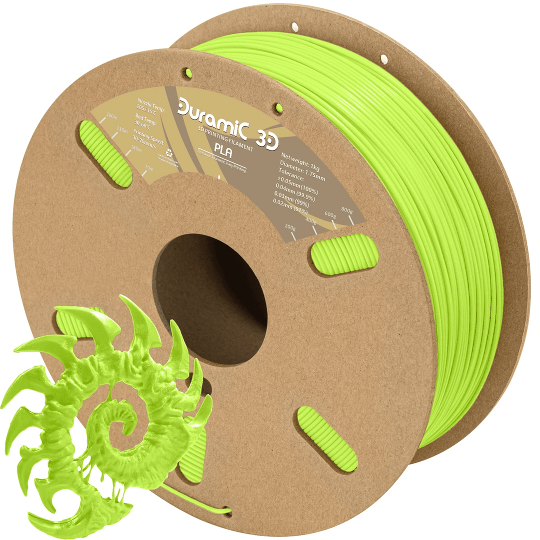 3D PLA Filament 1.75mm , 3D Printing Filament 1kg Spool(2.2lbs), No - Tangling No - Clogging Dimensional Accuracy +/ - 0.05 mm, Consistent Performance for 3D Printer - Just Closeouts Canada Inc.