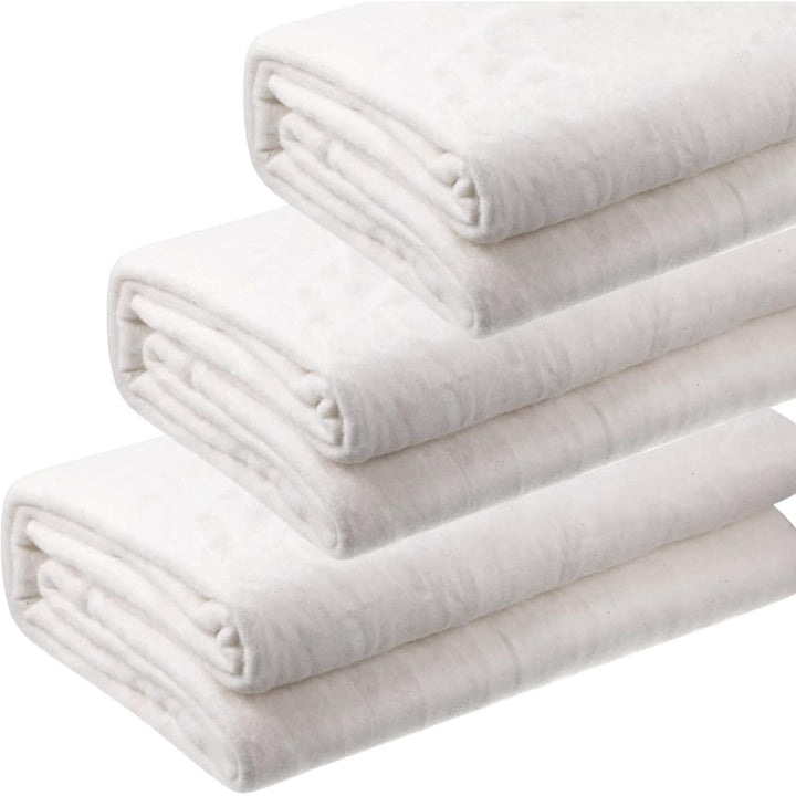 3PCS Cotton Batting for Quilting 101 x 101 cm Quilting Batting for Upholstery Cotton for Sewing - Just Closeouts Canada Inc.