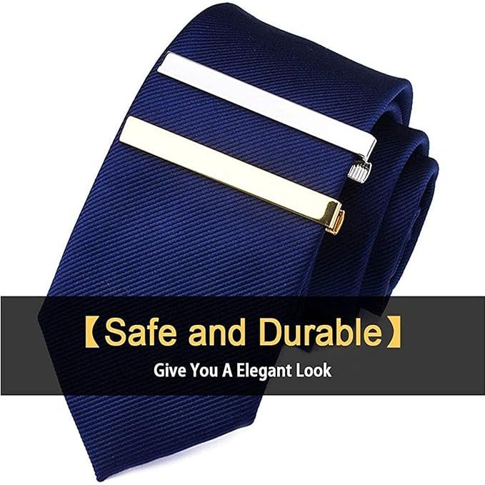 3PCS Men's Silver Classic Tie Clip - Business Shirt Slim Fit Tie Bar for Wedding and Daily Life for Father, Lover, Friends and Husband - Just Closeouts Canada Inc.