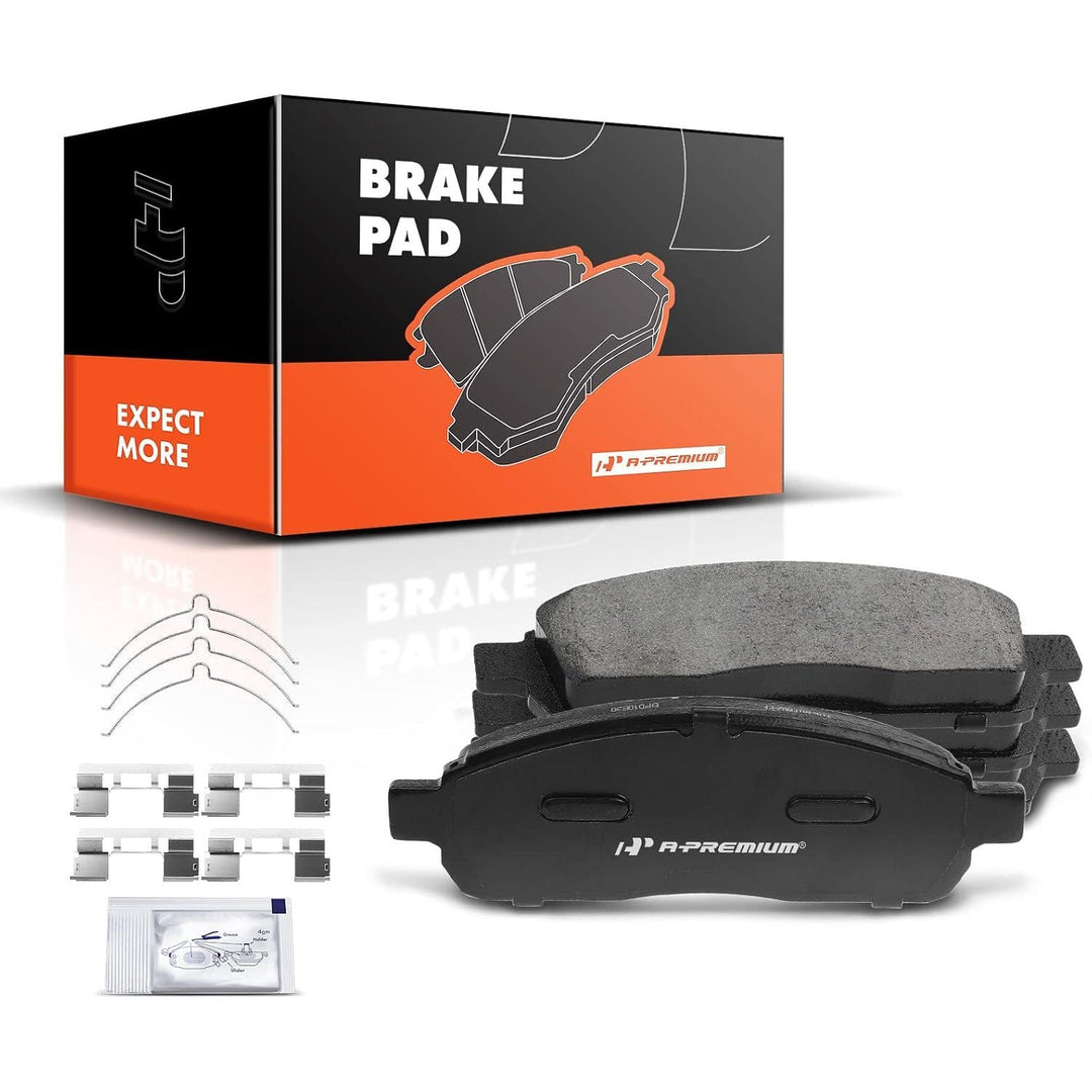 4 Front Ceramic Brake Pads for Ford F-150 & Lincoln Mark LT - Just Closeouts Canada Inc.