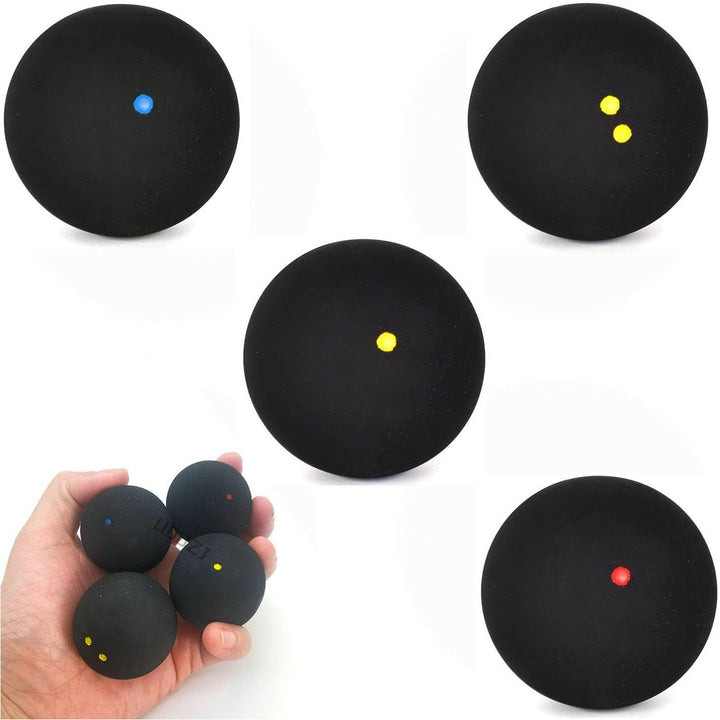 4-Pack Squash Balls, Mixed Dot Speeds - Just Closeouts Canada Inc.X004NE2CCJ