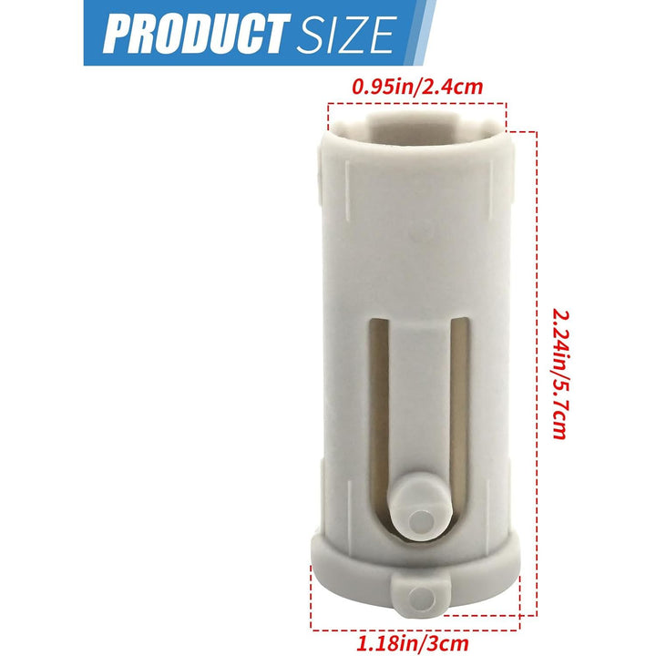 Attachment sleeve dimensions 5.7 by 3 centimetres