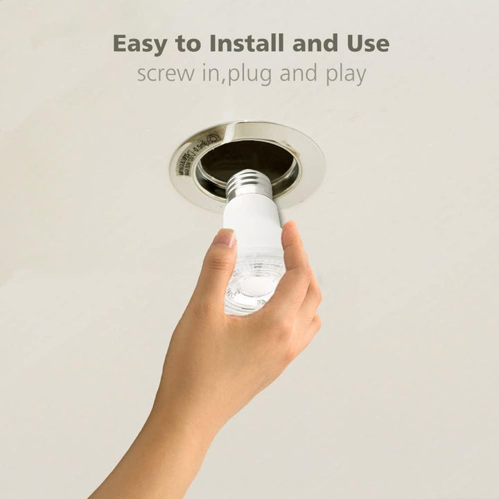 20-Pack PAR20 LED Bulbs 5000K Daylight White, 7W 600LM 50W 60W Equivalent, Dimmable Spot Light Bulb, E26 Base, Indoor Outdoor Flood Light for Recessed Lighting