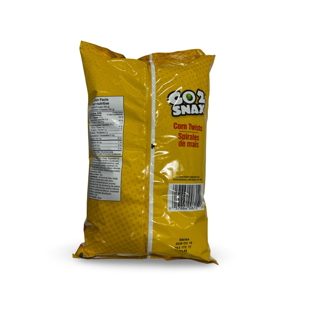 Go 2 Snax Corn Twists, 150g
