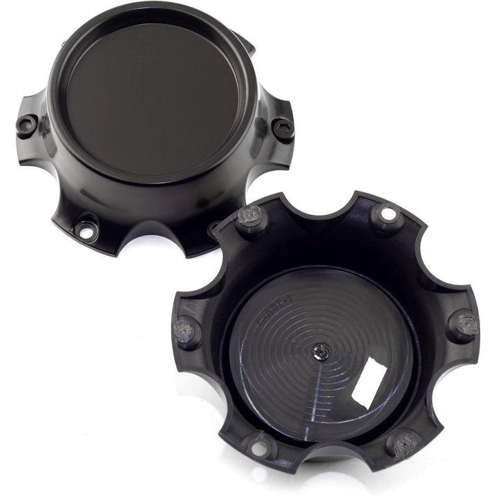 4pcs 135mm (5.31inch) 6 Lugs Car Wheel Center Caps Black Base,OD:135 mm/5.31 in,ID:100 mm/3.94 in - Just Closeouts Canada Inc.