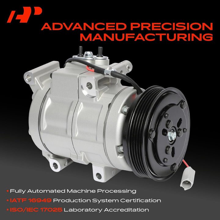 5-Groove HS18 A/C Compressor with Clutch for Mazda 3 2.0L, 2010–2013 - Just Closeouts Canada Inc.