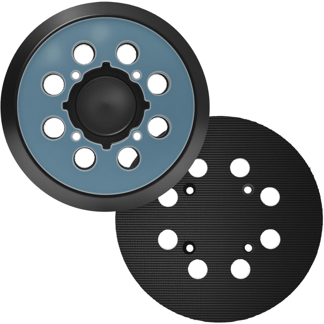 5 Inch Sander Pad Replacement Compatible with Dewalt Orbital Sander DWE6421 DWE6421K DWE6423 DWE6423K DCW210B, 8 Hole Hook and Loop Sanding Pad Replaces DWE64233 N329079 RSP54(2 Pcs) - Just Closeouts Canada Inc.