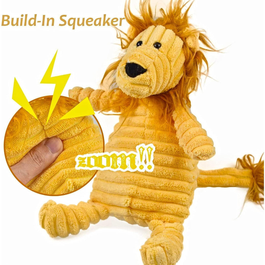 5 Pack Squeaky Plush Dog Toys Assortment: Small Stuffed Puppy Chew Toys, Plush, Squeaky, and Chewy Dog Toys for Puppies Mediem Large Dogs - Just Closeouts Canada Inc.