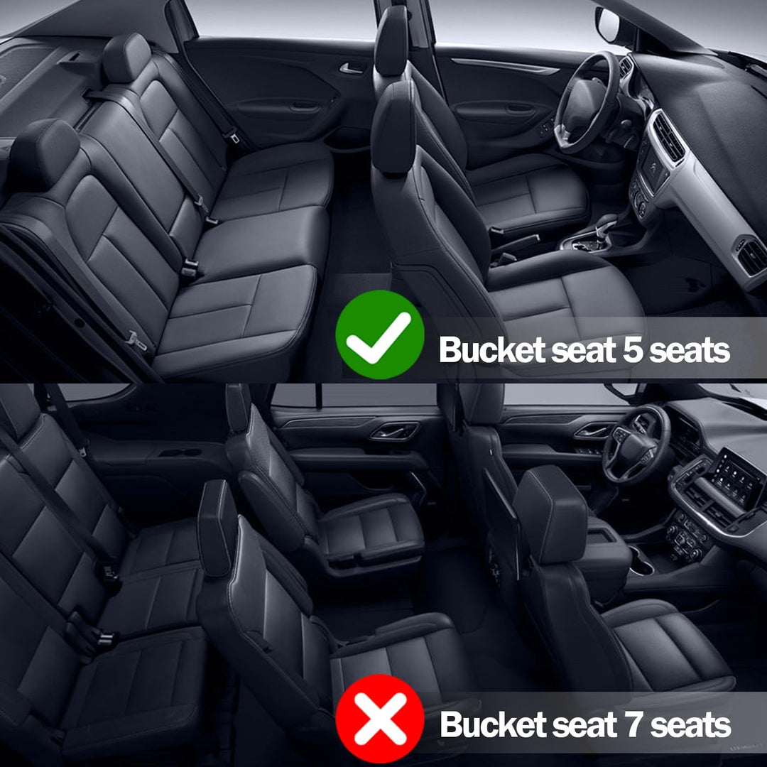 5 Seater ONLY Cargo Mat for 2010-2024 Toyota 4Runner Accessories Cargo Mat Seat Backrest 2 in 1 Mat All-Weather TPE Black Trunk Cargo Liner for 4Runner Accessories(Fit W/O Sliding Tray) - Just Closeouts Canada Inc.