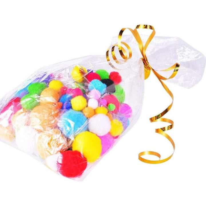 500 Yards Gold Curling Ribbons, Shiny Glitter Laser Balloon Ribbon Balloon String Thin Ribbons for Party Decoration Gift Wrapping Hanging for Christmas New Year Birthday Wedding Shower - Just Closeouts Canada Inc.
