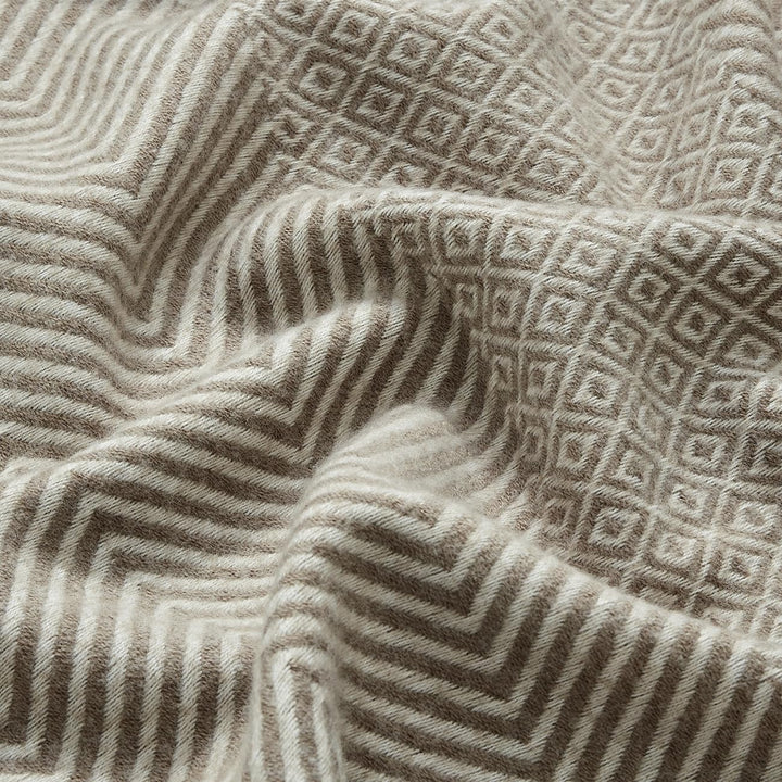 50"X60" Farmhouse Breathable Soft and Warm Classic Throw Blanket for Sofa Couch Bed, Faux Cashmere Home Decoration Throw with Tassles (Coffee) - Just Closeouts Canada Inc.