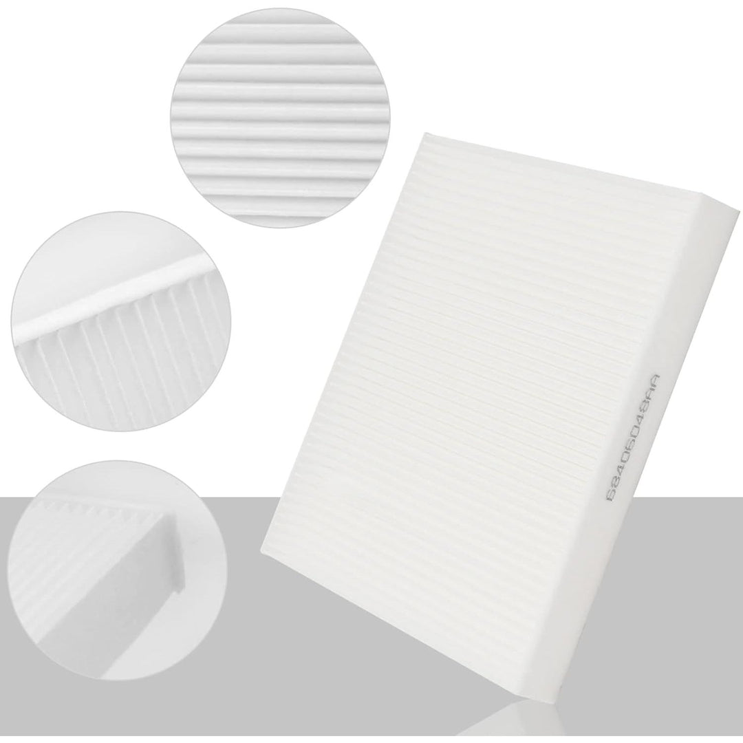 Cabin Air Filter with Filter Access Door Kit replacement for Ram 1500 2500 3500 replace 68318365AA, 68406048AA Air Filter