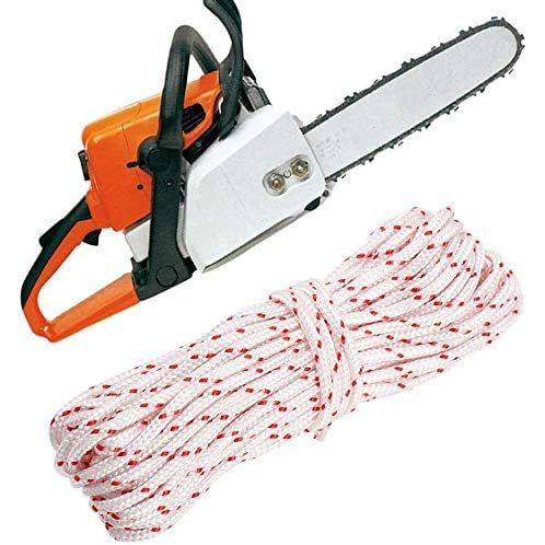 Recoil Starter Rope Pull Cord 10-Meter Diameter 4.5mm Compatible with Stihl Craftsman Husqvarna Poulan Lawn Mower Trimmer Chainsaw Brush Cutter Edger Engine Parts