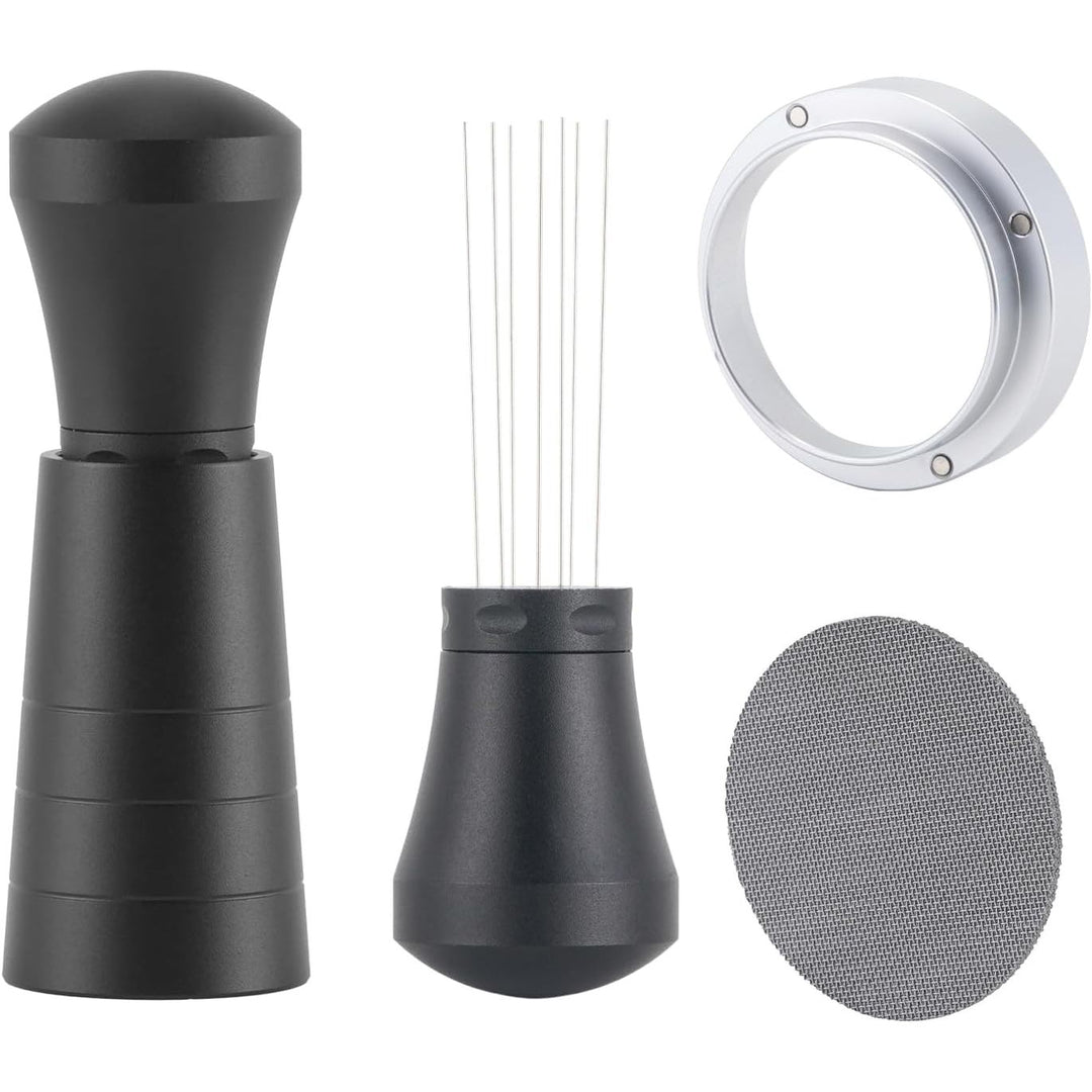 51mm Wdt Tool Espresso Accessories Kit, Dosing Funnel and Puck Screen Set, Espresso Stirrer Distribution Tool, Espresso Whisk for Barista Espresso Tools - Just Closeouts Canada Inc.X004YR9IG3