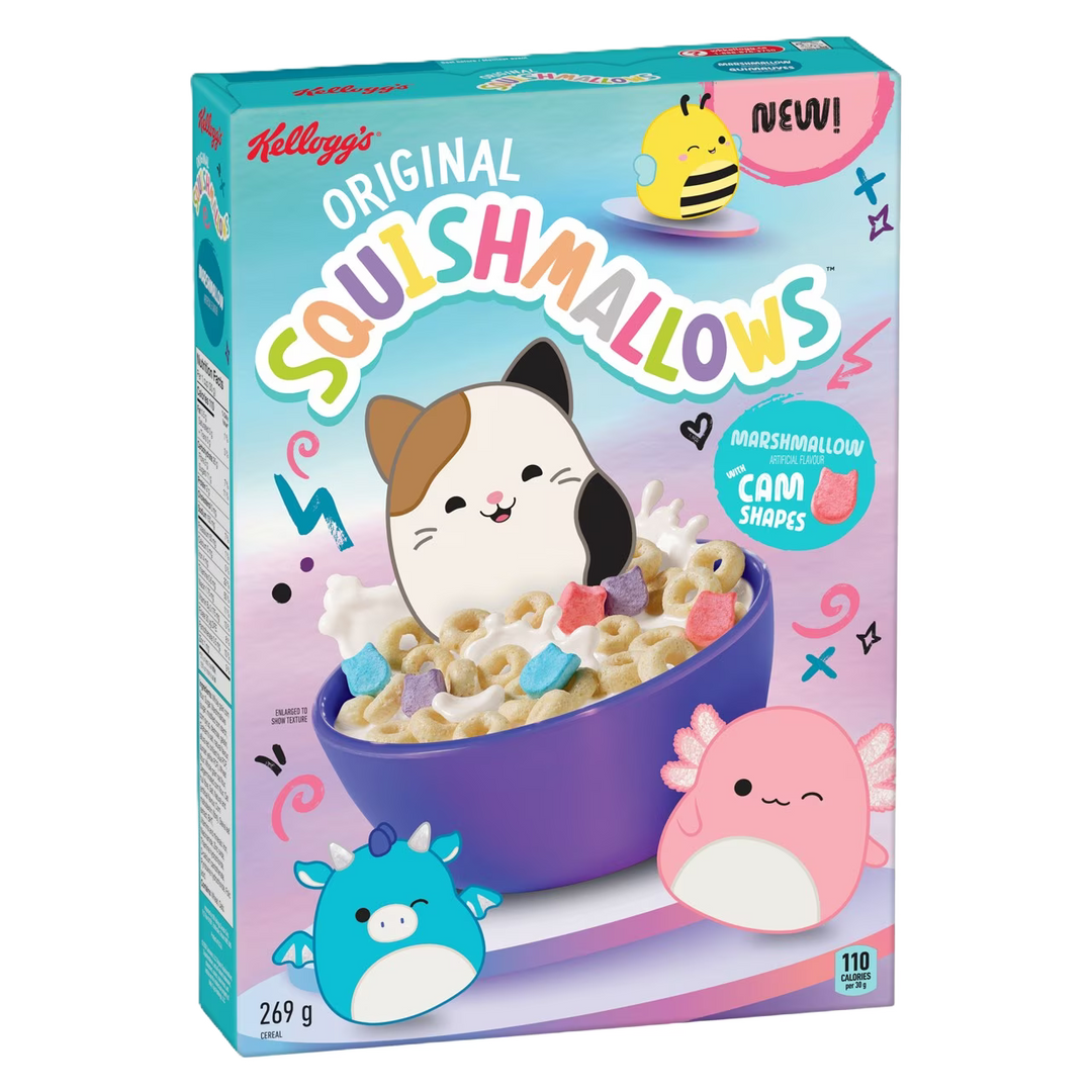 Kelloggs Original Squishmallows™ Cereal 269g