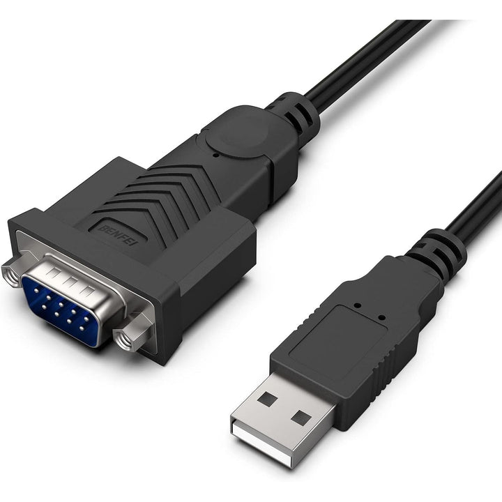 6-Foot USB-A to RS-232 DB9 Serial Adapter Cable - Just Closeouts Canada Inc.