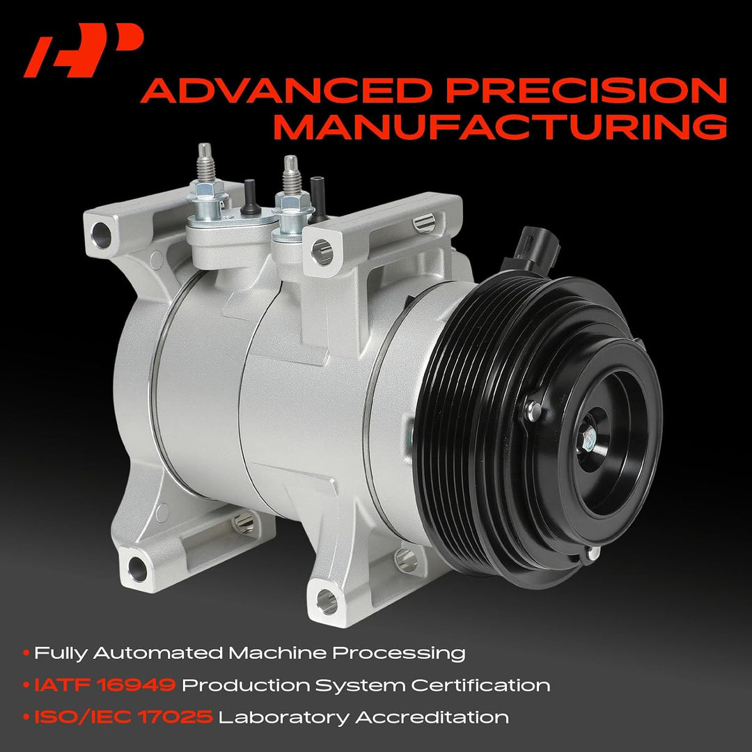 6-Groove A/C Compressor with Clutch for Select Jeep, Dodge & Chrysler Vehicles - Just Closeouts Canada Inc.