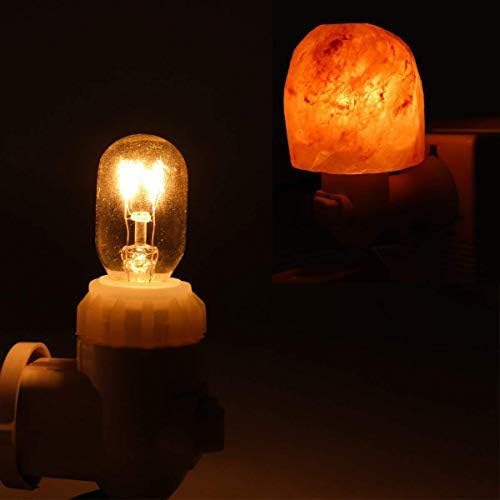 6 Pack Salt Lamp Bulbs, Replacement 15 Watt E12 Socket Incandescent Bulbs for Himalayan Salt Rock Lamps and Plug in Night Lights - Just Closeouts Canada Inc.