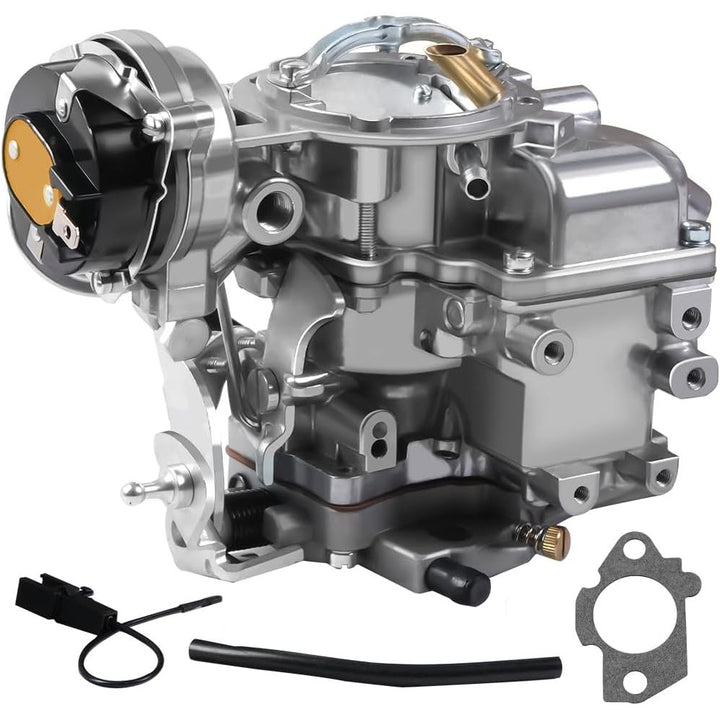 Carter1 Barrel Carburetor Fits For 1965-1985 Ford Engines: 4.9L(300Cu),4.1L (200Cu),3.3L (200Cu).Compatible With Ford Bronco,Fairmont,And Models F100,F150,F250,F350.D5Tz9510AG#Rsc-300A 6307S