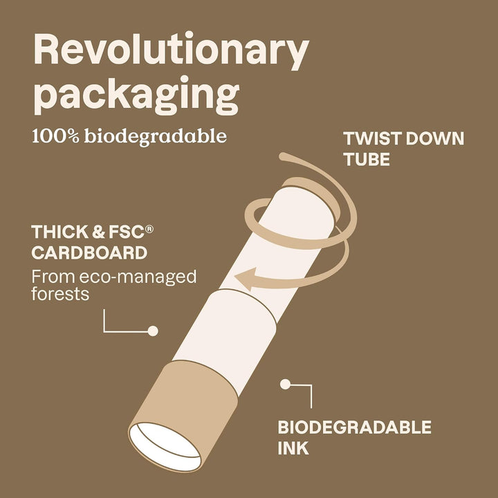 Attitude Oceanly Light Coverage Under Eye Concealer Stick, Titanium Dioxide-Free, Made in Canada, EWG Verified, Plastic-Free, Vegan Makeup, Cream, 5.7 grams