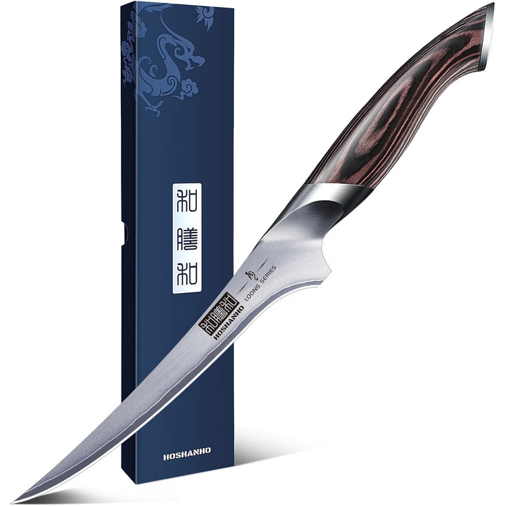 Fillet Knife 7 Inch, Super Sharp Japanese Fish Boning Knife