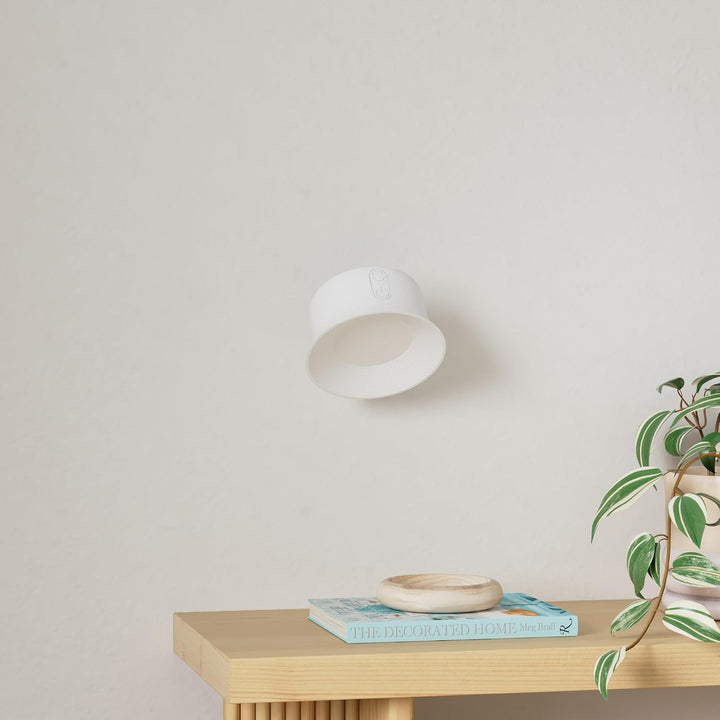 Wall Lights Cordless Wall Sconces Set of Two Rechargeable, 3 Colors