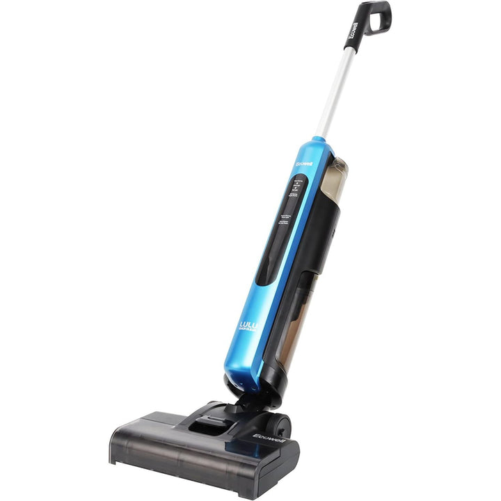 ECOWELL Wet Dry Vacuum Cordless Cleaner and Mop Multi-Surface for Hard Floors and Area Rug LULU Quick Clean P03, Blue