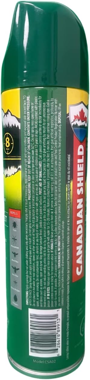 Canadian Shield Insect Repellent - 30% DEET Aerosol, 230G-CSA02