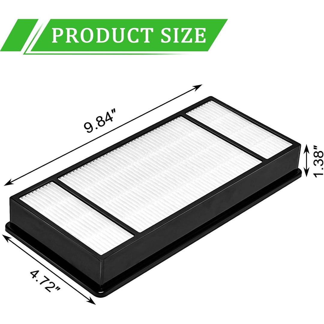 2 Pack True HEPA Replacement Filter H Compatible with Honeywell Filter HRF-H1 HRF-H2, Compatible with Honeywell Air Purifiers HPA050, HPA060, HPA150, HPA160, HHT055, HHT155 Series