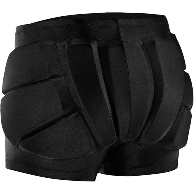 Kids Butt Pad Shorts for Skating Snowboarding Ski Hockey, Hip Tailbone Protective Padded Shorts for Youth Child, Medium