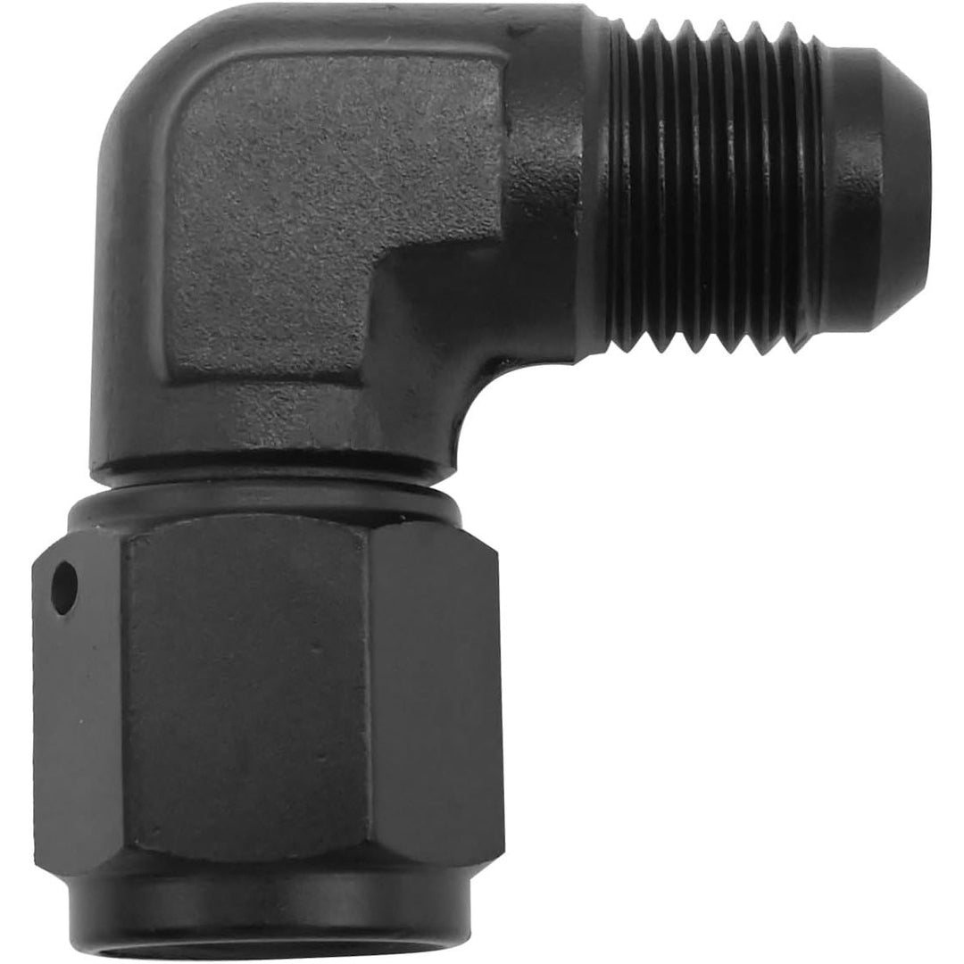 6AN 90° Female-to-Male Swivel Fitting Adapter – Black, 1 Piece - Just Closeouts Canada Inc.
