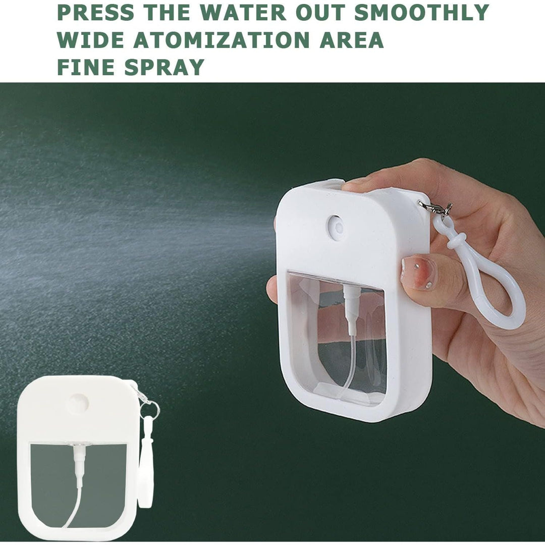 7 Pack Portable Spray Bottles, 38ml Portable Refillable Cosmetic Perfume Bottle, Moisturizing Sprayer Box, Alcohol Hand Sanitizer Spray Empty Bottle for Travelling, Reusable Hand Sanitizer Holder - Just Closeouts Canada Inc.