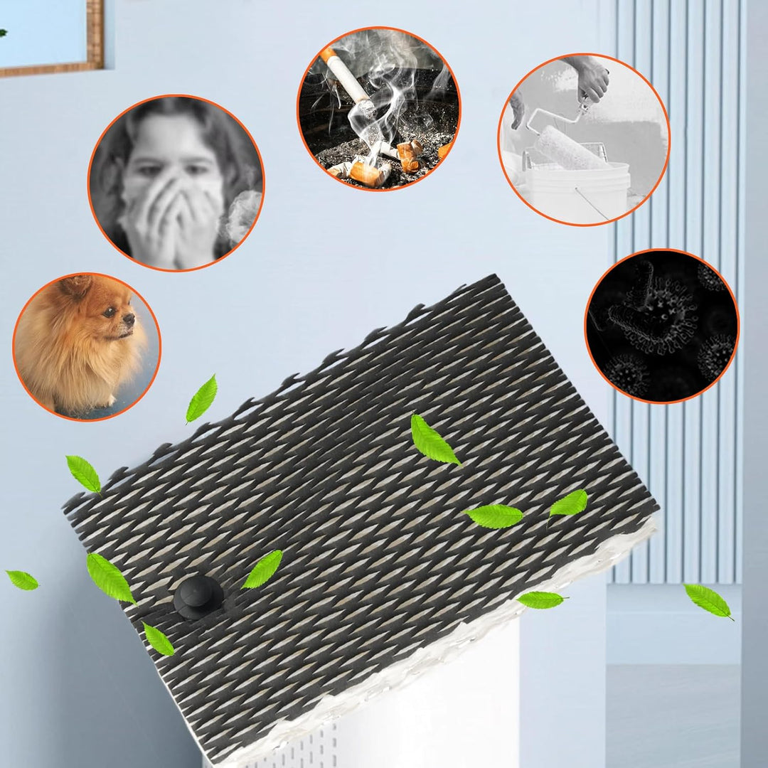8Pack BWF100 Humidifier Wick Filter, Replacement Humidifier Filter E Compatible with Bionaire BCM630 BCM645 BCM646 BCM655 BCM657 BCM658 BCM4600 BCM4655 BCM5520 BCM5521 Humidifier