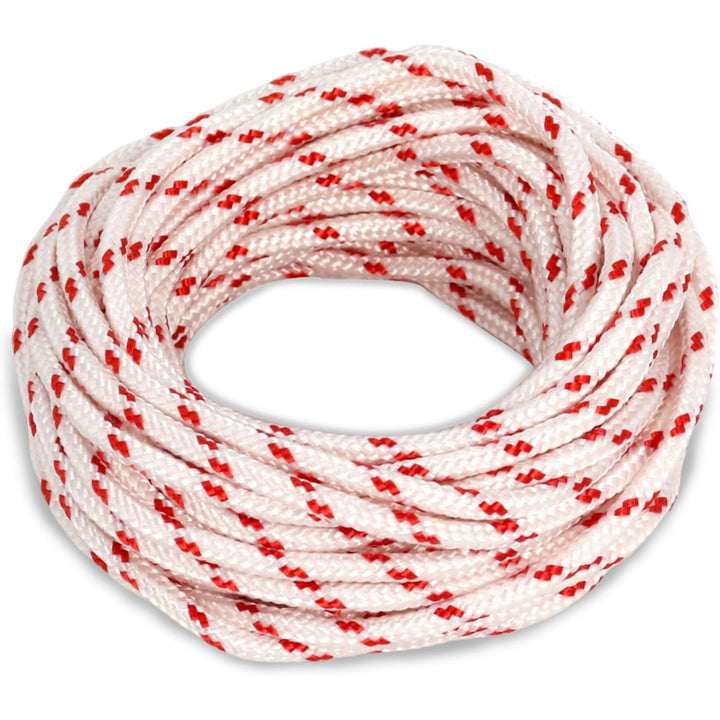 Recoil Starter Rope Pull Cord 10-Meter Diameter 4.5mm Compatible with Stihl Craftsman Husqvarna Poulan Lawn Mower Trimmer Chainsaw Brush Cutter Edger Engine Parts