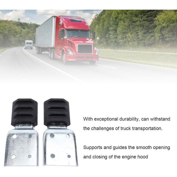 2 Pack Upper Hood Guide Bracket Fit for Peterbilt 389 2008-2019, 388 2008-2014, 389 2008-2019,Replace L11-6133 MPB75133 L116133,Left and Right Side