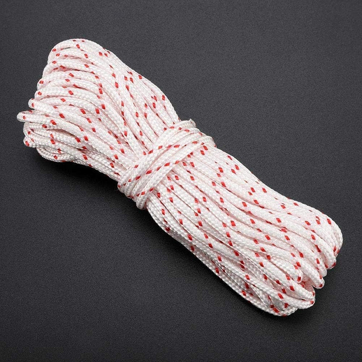Recoil Starter Rope Pull Cord 10-Meter Diameter 4.5mm Compatible with Stihl Craftsman Husqvarna Poulan Lawn Mower Trimmer Chainsaw Brush Cutter Edger Engine Parts