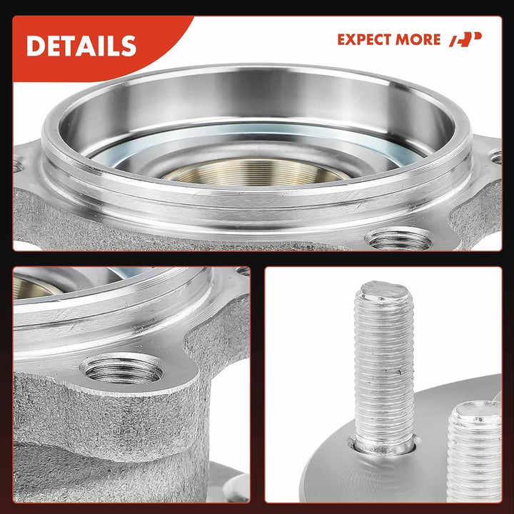 Rear Wheel Bearing and Hub Assembly with 5-Lug Compatible with Mazda CX-5 2013-2021 (AWD Only), CX-5 2022-2023