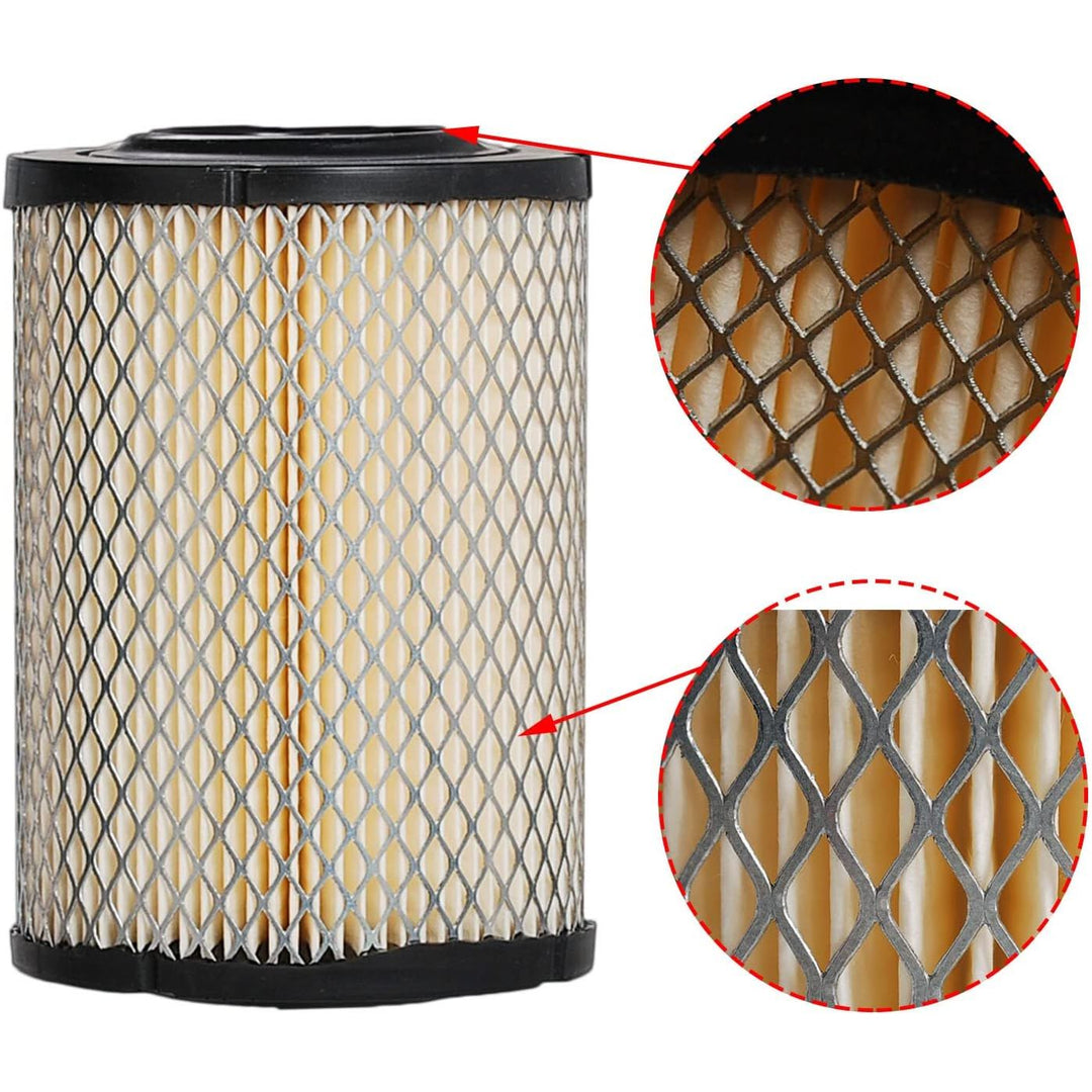 Air Filter Fuel Filter Kit Compatible with Club Car 84-91 Ezgo Club Gas Golf Cart 1012506 1013379 14416-G1 021333 100-069 29131-88 AM100137